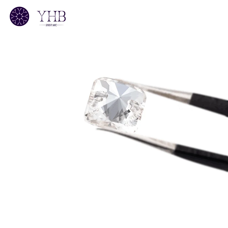 Manufacturer Hot Selling Bulk Rhinestones Wholesale Sew-On Stone Flatback Glass Square Rhinestones