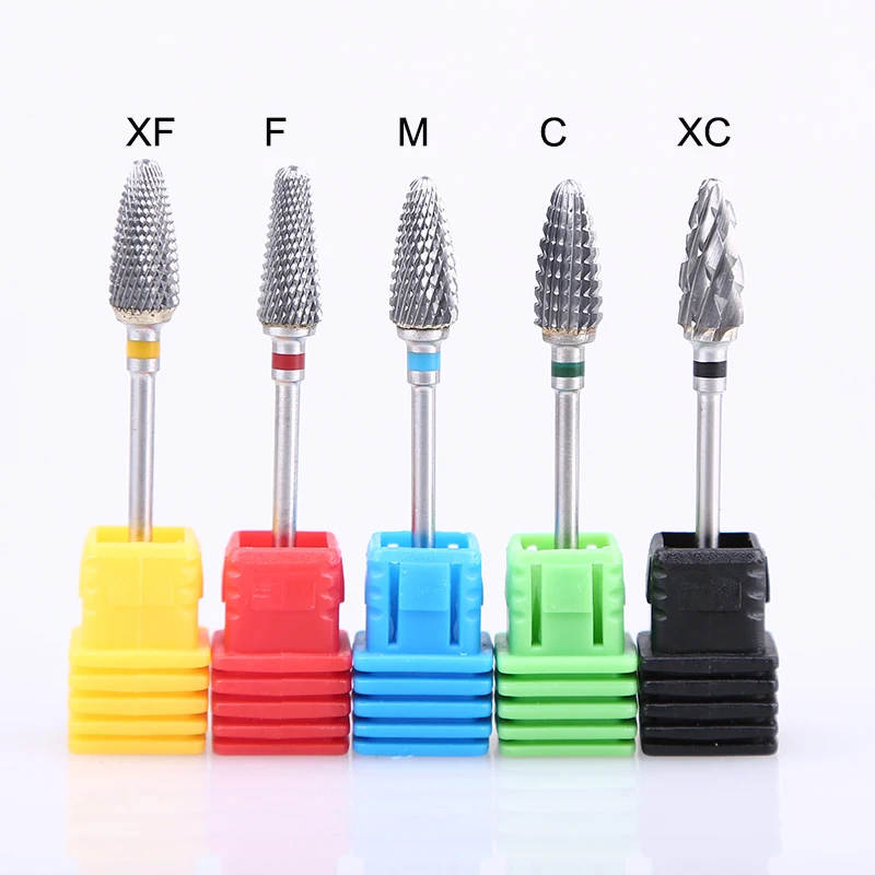 Factory Wholesale Price Nail Drill Bits Carbide Tungsten Carbide Nail Drill Bits Carbide Bit Case Nails