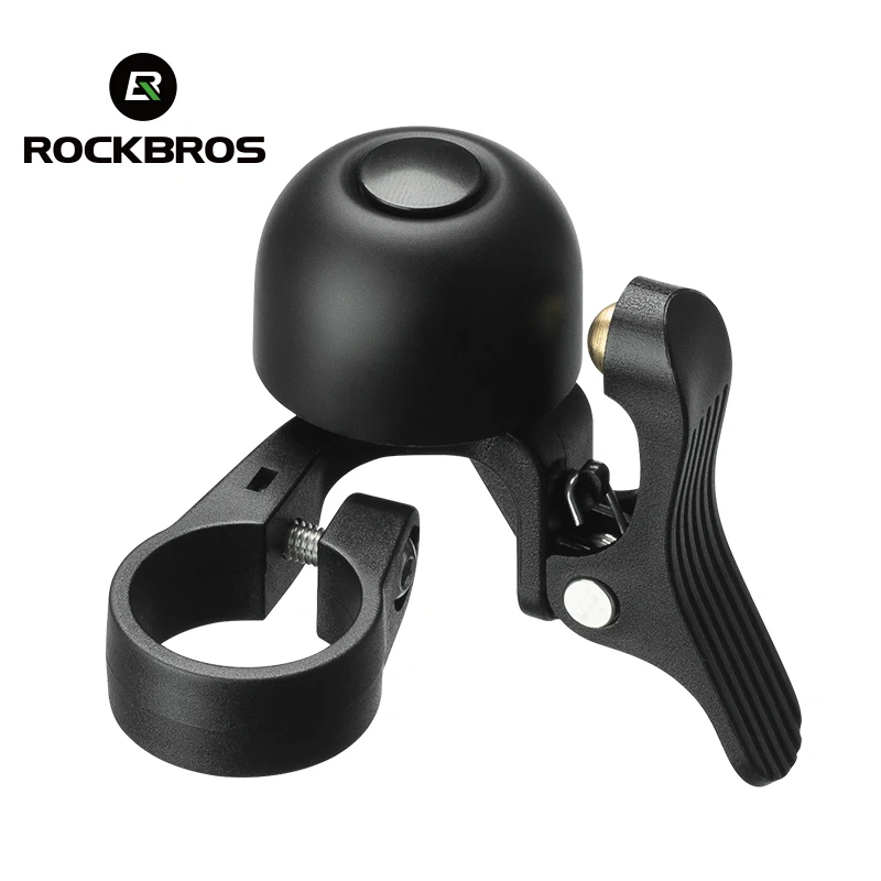 ROCKBROS Aluminum Alloy Mini Bike Bell Bicycle Ring Bell Customized Loud Sound Classic Bicycle Accessories Bell