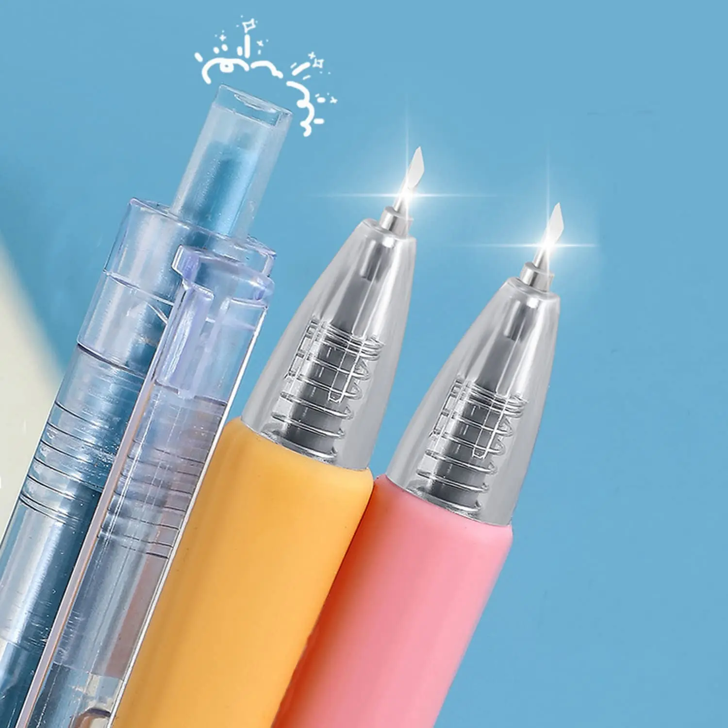 Bview Art  New Design Retractable Precision Paper Knife Cutter Pen Refills