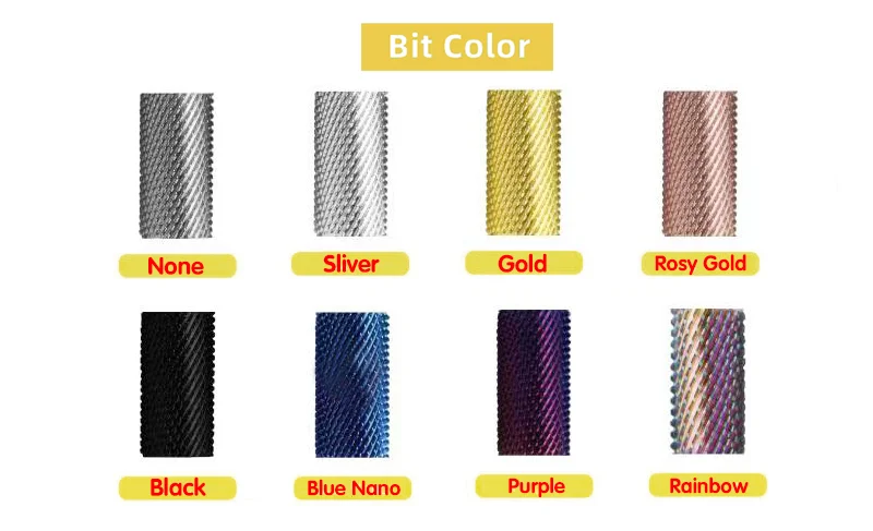 Large Corn Shape Head Tungsten Carbide Nail Drill Bits Beauty Nail Salon Manicure Drill Remove Nail Polish Hard Glue Drill Burr
