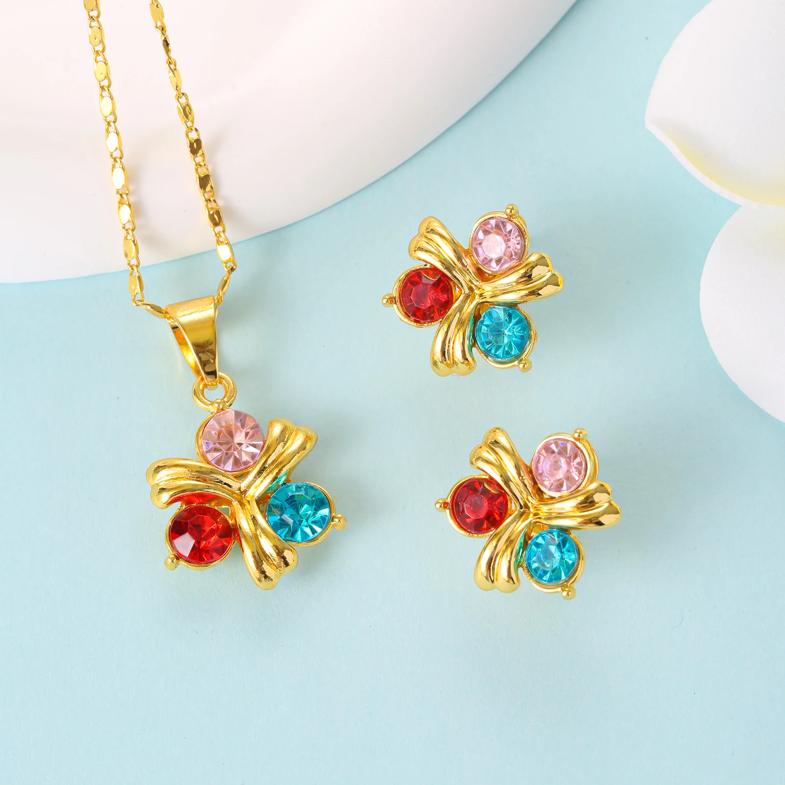 HanHan ювелирные изделия bijoux africains oro 18k оригинальные африканские из искусственного меха для женщин