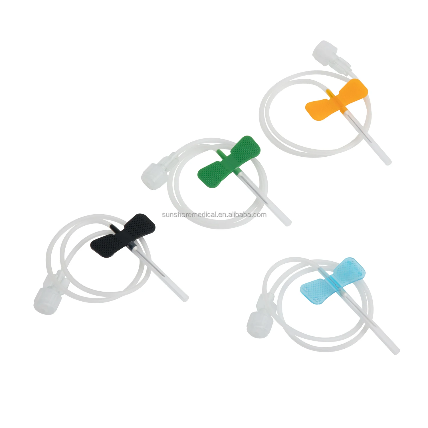 Disposable Medical Scalp Vein Infusion Set Butterfly Needle with Luer Slip