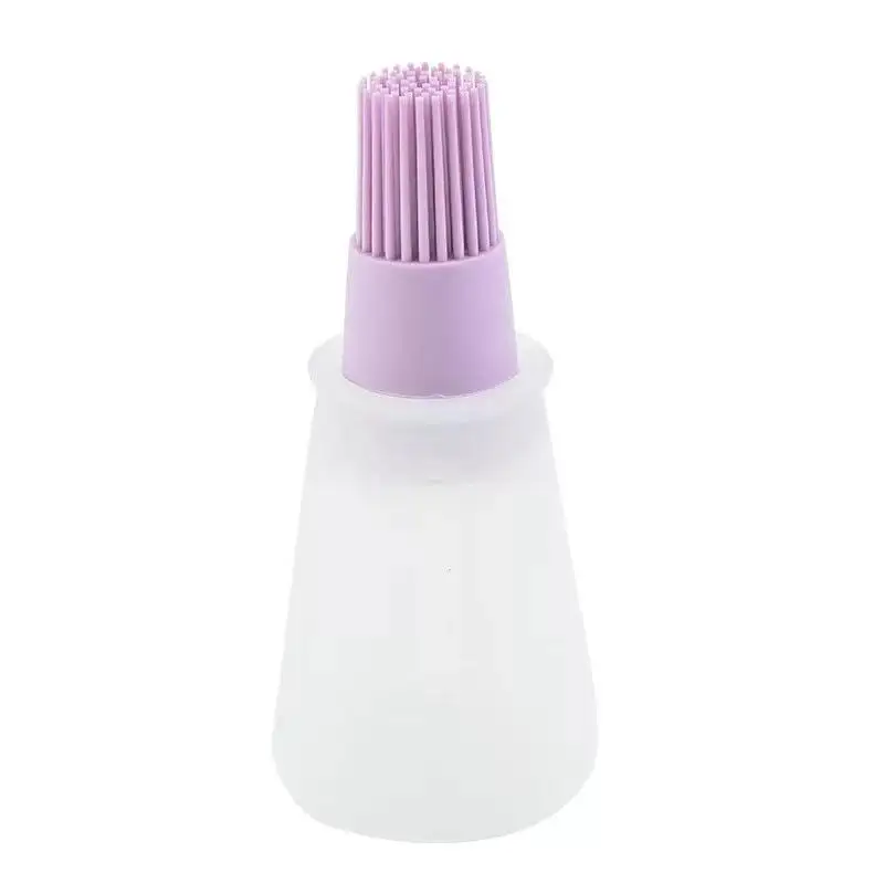 Cooking tool Portable Outdoor BBQ Pastry Baking Silicone Oil Bottle Honey Sauce silicone oil brush dropper