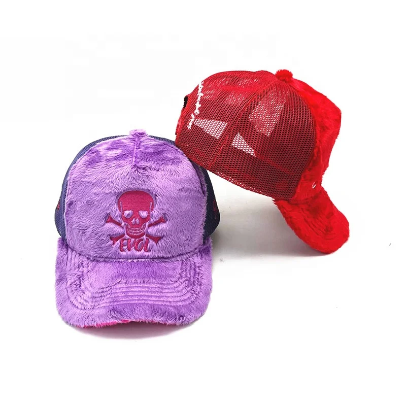 Низкий минимальный заказ, Высококачественная бархатная шляпа-тракер с вышивкой