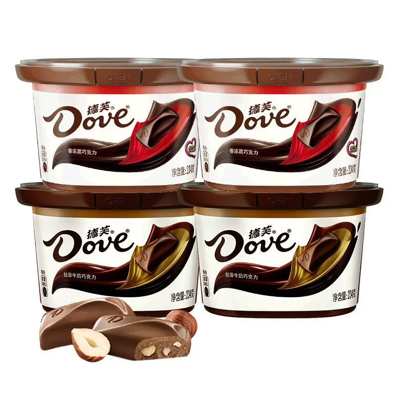 High quality Wholesale Delicious Sweet Taste Dovves 234g milk Chocolate Hot Selling Exotic Snacks