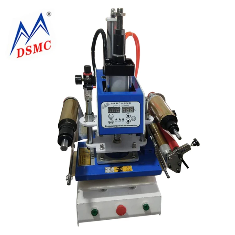 High efficiency Tennis Ball Logo Printing Pneumatic Heat press Machine Foil stamping machine