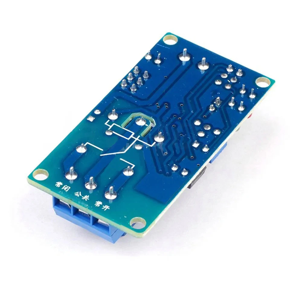 DC 12V Time Relay Module Normal Open Time Delay Relay Timing Timer Relay Control Switch Adjustable Potentiometer LED Indicator