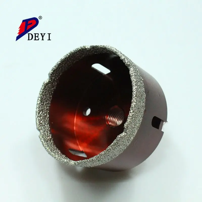 Vacuum brazed hex Circular Hole China Porcelain Marble Stone Ceramic Tile Hollow Diamond Core  Drill Bit/Marble diamond hole saw