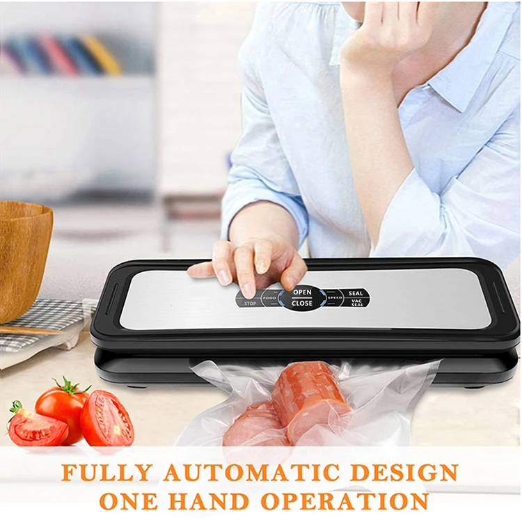 
Household Appliance Automatic Vacuum Packing Machine Dry Moist Mode Sous Vide Bags Packaging Rolls For Vaccum Sealing Packing 