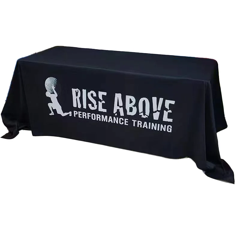 Custom Modern Trade Show Design Table Cover Table Cloth with logo