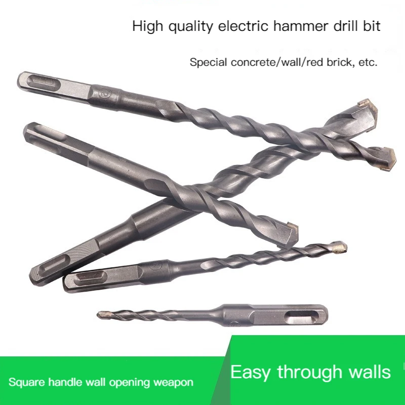 HENGLAI Factory Price 40Cr Steel with Heat Treatment SDS Plus Shank Cross Type Hammer Masonry Concrete Drill Bits