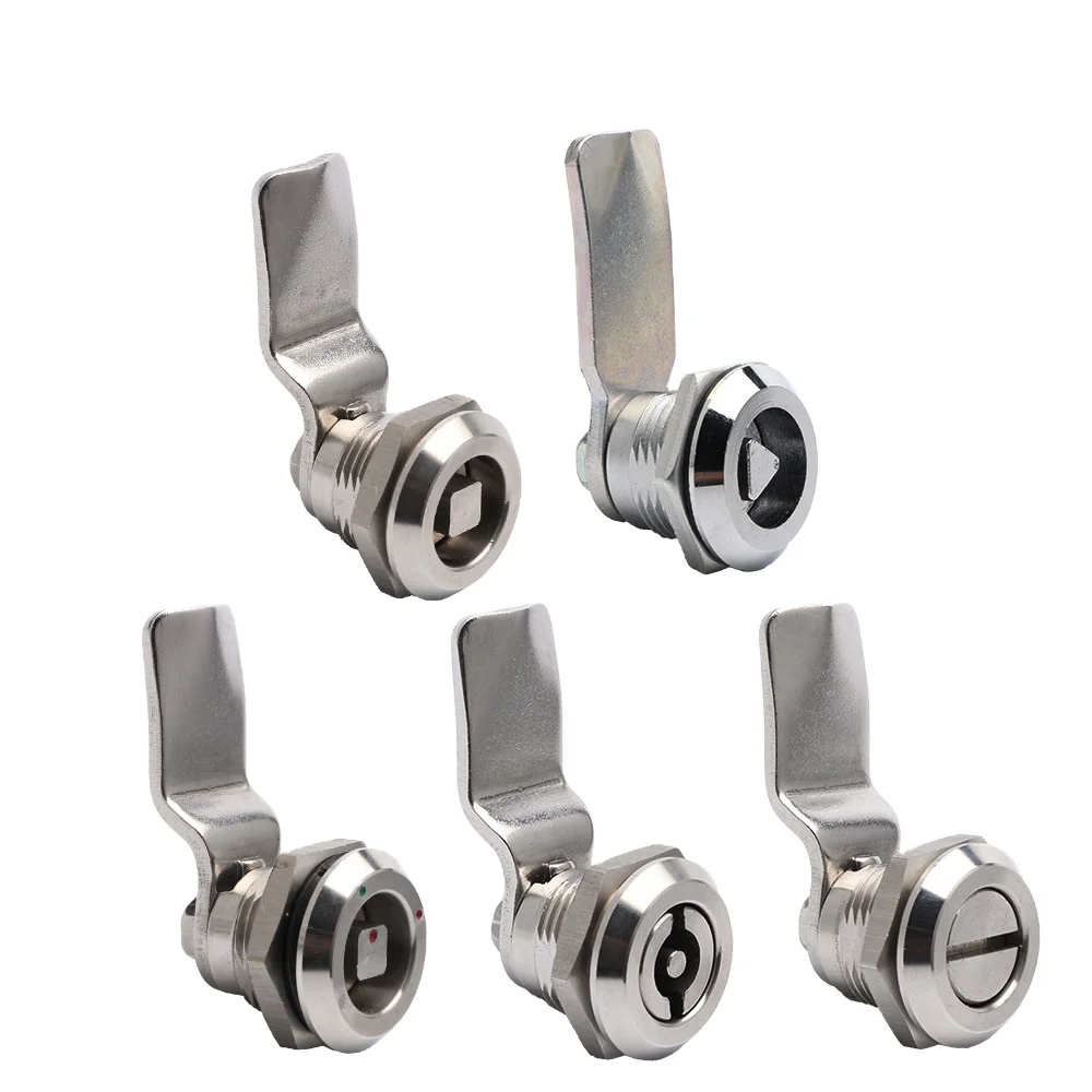 High Quality Outdoor Cabinet JK603 Stainless Steel tringular Cam Lock For power distribution cabinet