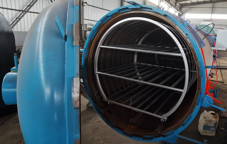 Large Capacity Double Doors Autoclave for Mushroom Substrate Mushroom Growing Bag Sterilization Machine