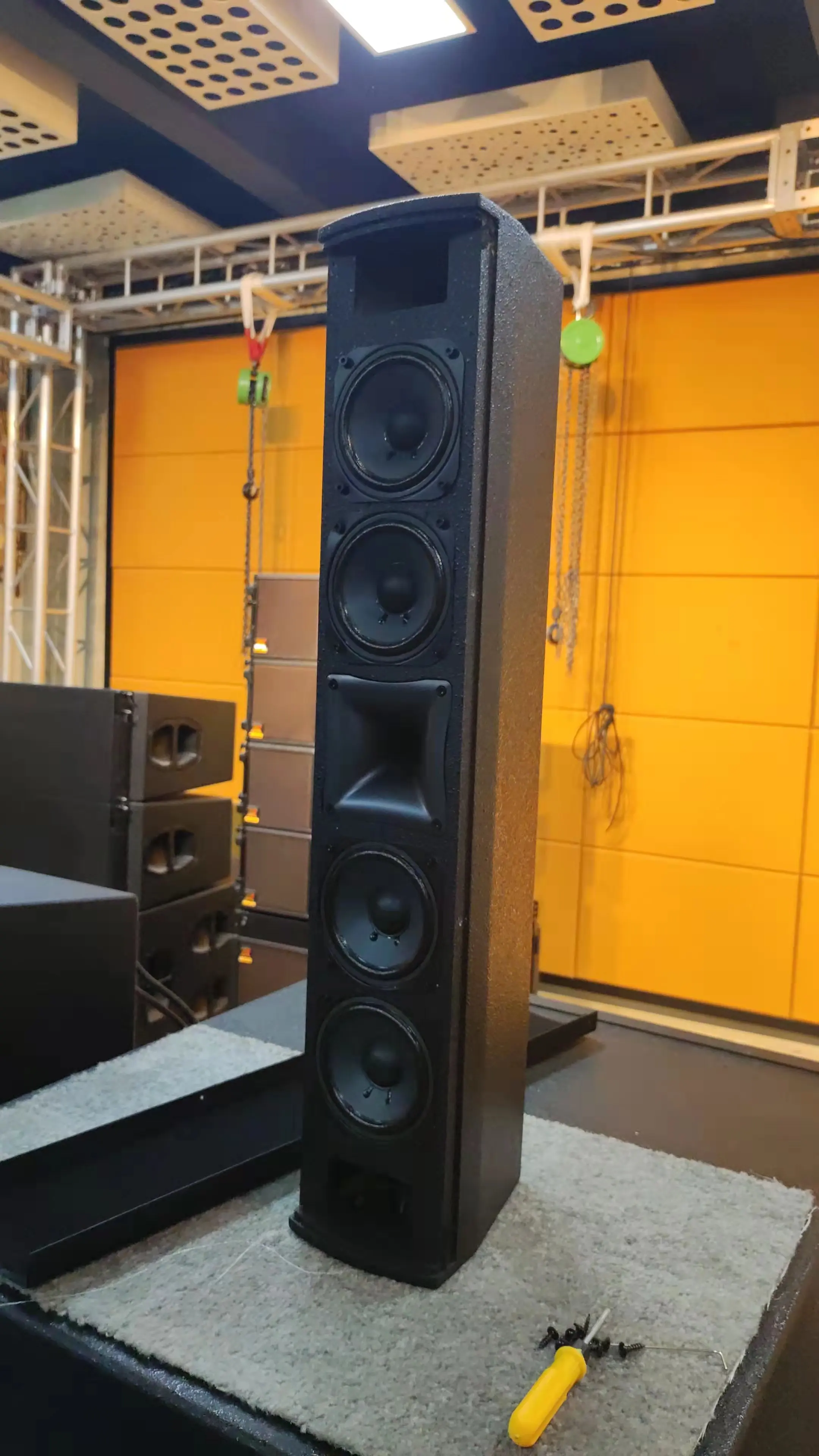 Sound equipment 4 inches Church PA line array  Column Speaker