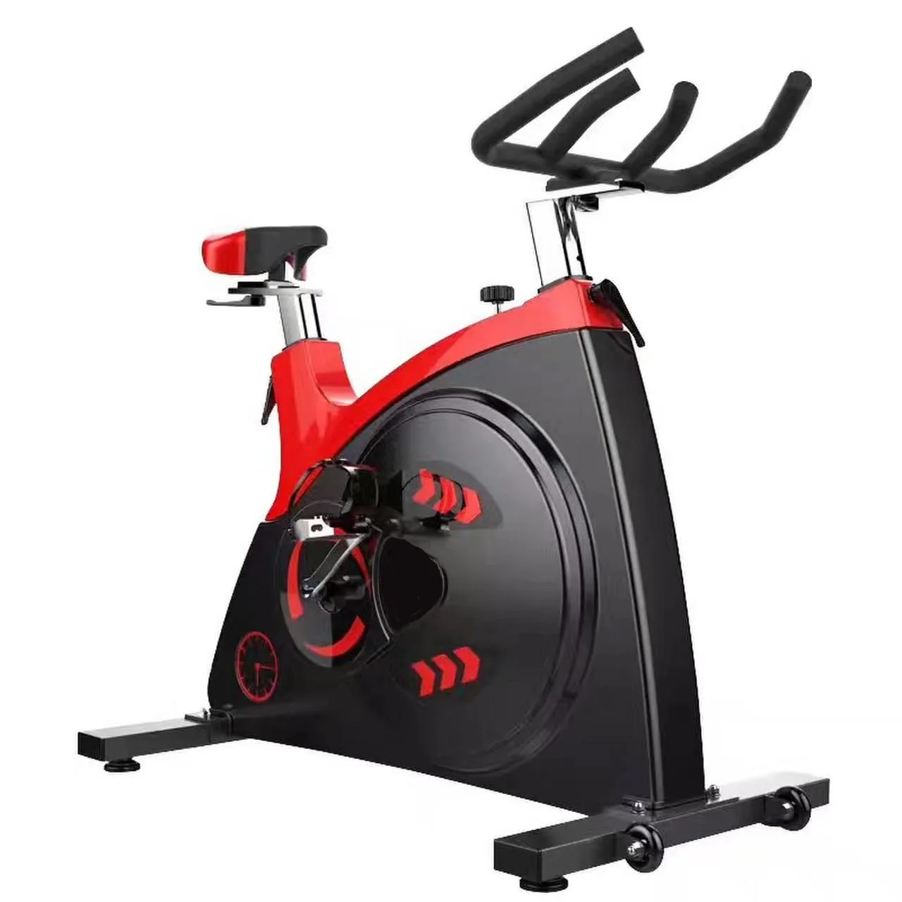 A Magnetic Spinning Bike 250KGS Weight Capacity Commercial Home exercise bike for weight lose and exercise with 13KGS flywheel