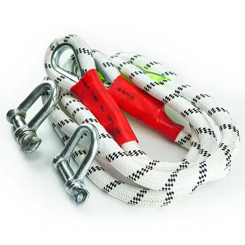 High Strength Car Trailer Towing Rope  Outdoor emergency rescue rope  Recovery Flat Sling Rope Tow Strap