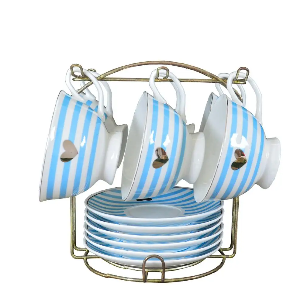 Exquisite bone China Coffee Cups And Saucers With Gift Boxes.Cups And Saucers Suit