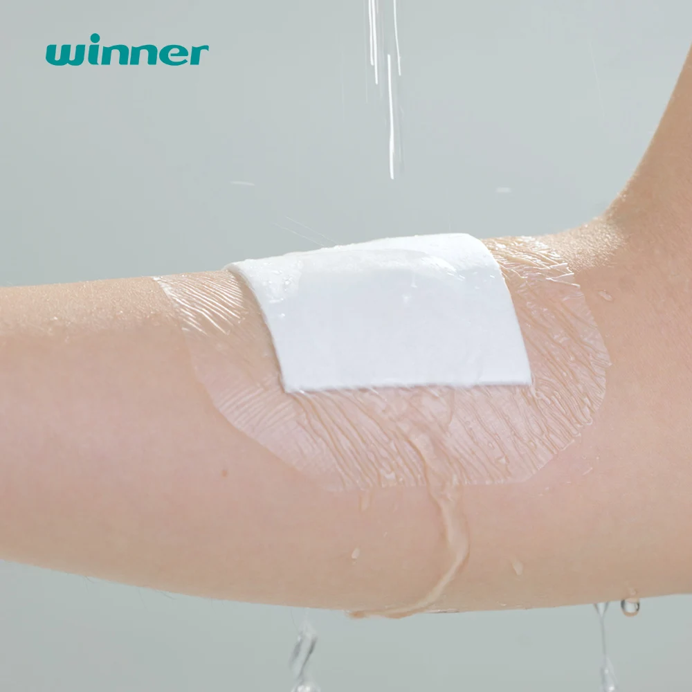 Winner medical waterproof transparent breathable Hypoallergenic adhesive bandage