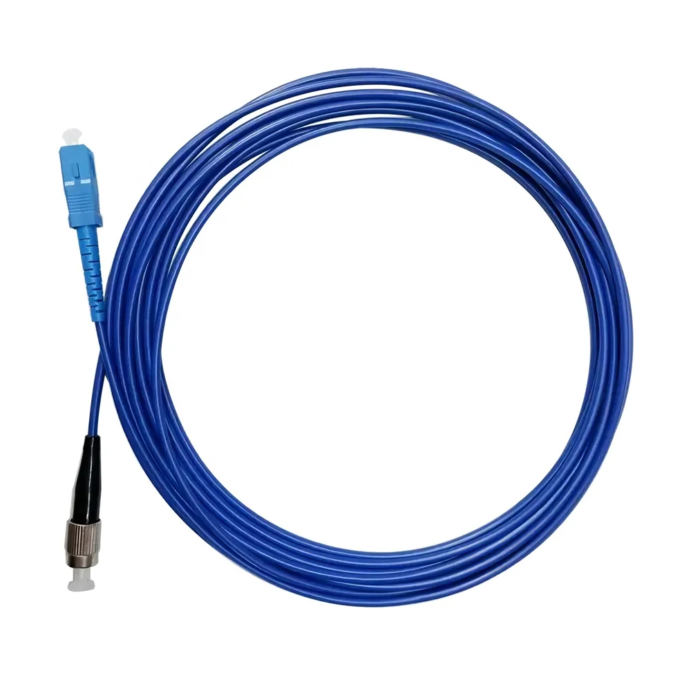 Armored Optical Jumper Rodents Resistance Armored Fiber Optical Patch Cord