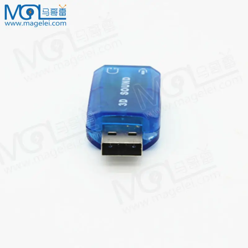 Мини-USB-2 0 3D звуковая карта