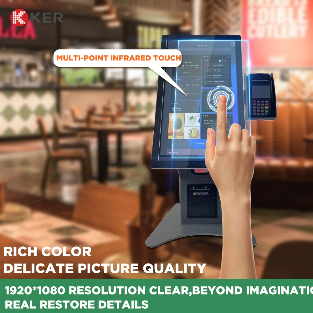 HFSecurity многофункциональный набор для регистрации сканер отпечатков пальцев кассир