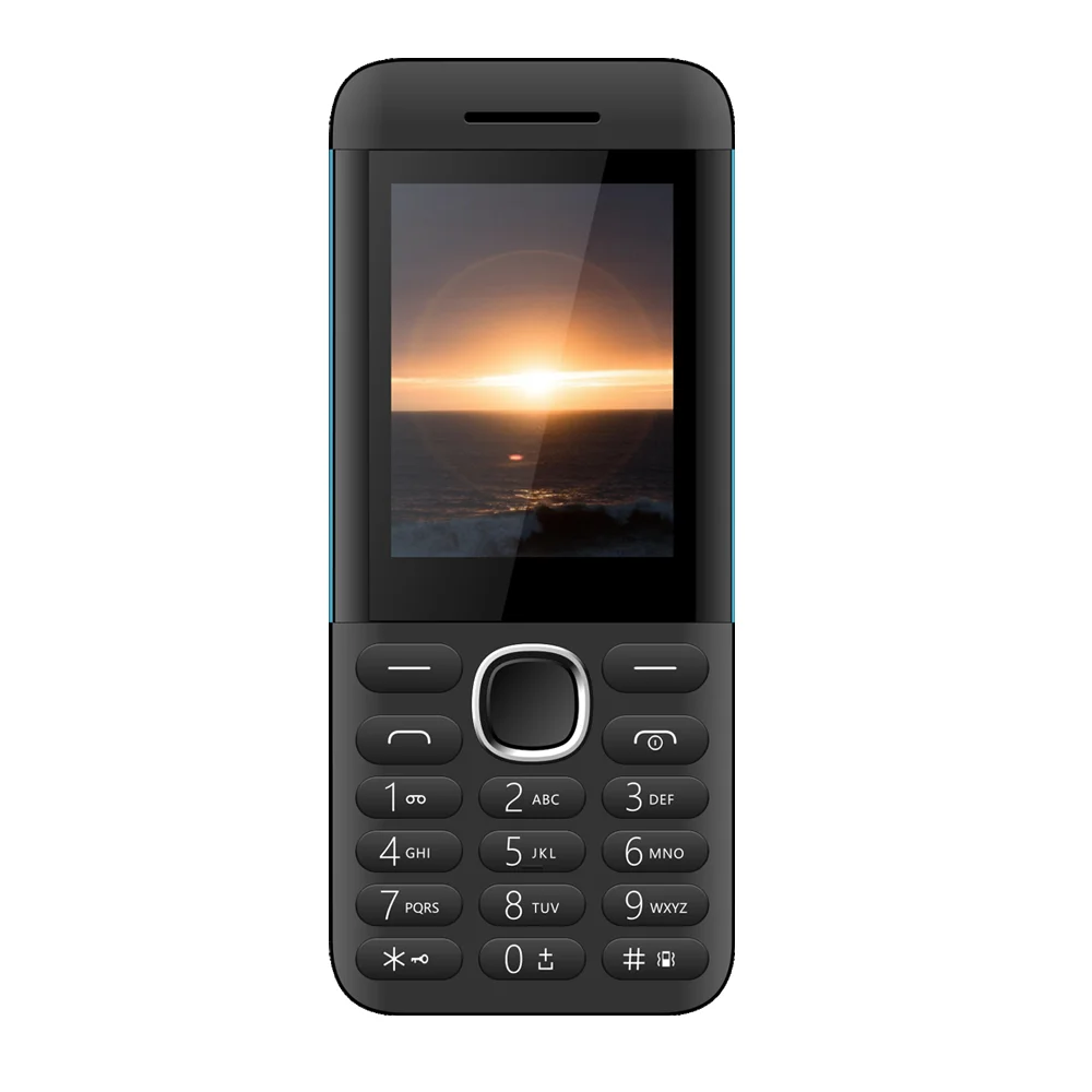 2,4 дюймовый большой экран большая батарея GSM 2G Две SIM-карты двойной режим ожидания физическая клавиатура телефон-2415