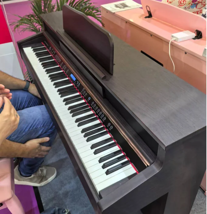 range of upright digital piano