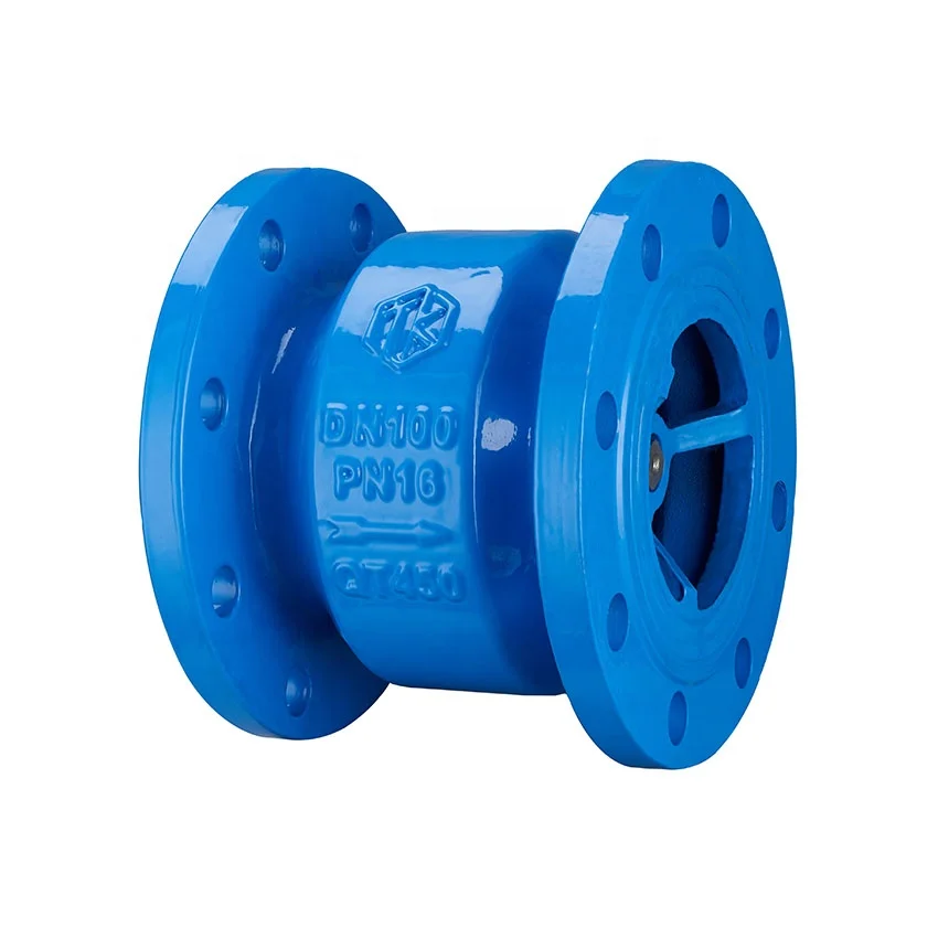 Taike China manufactures ductile iron stainless steel energy saving muffler check valves