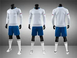 Latest Design High Quality Short Sleeve V Neck Personal Custom Football Jersey Soccer Wear