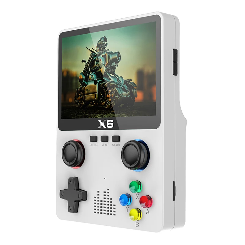 Portable Game Console with 3.5-inch IPS Screen Dual Rocker Games Handheld game player e Gaming Controller Kids Toys Gift