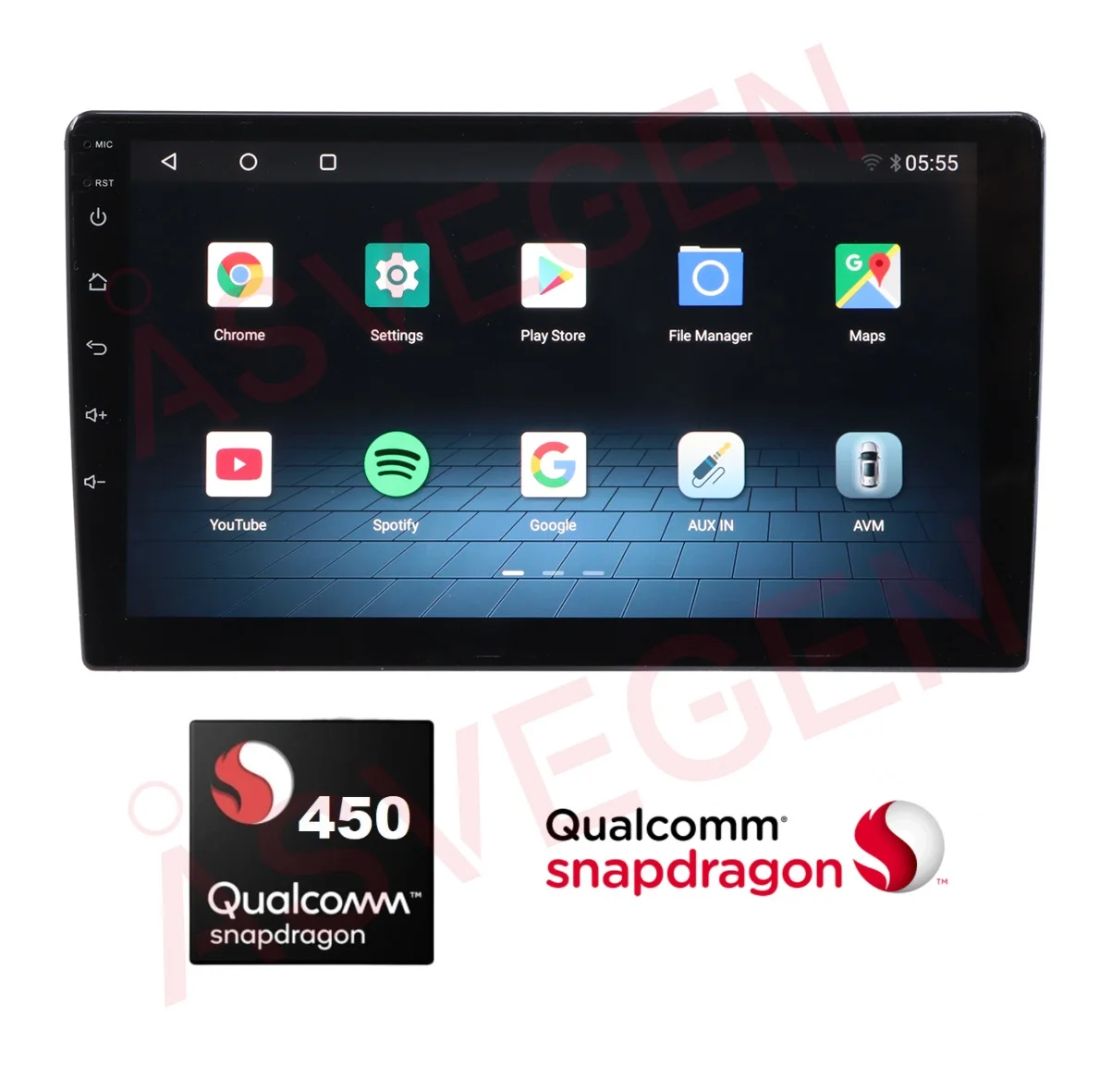 Чип Qualcomm 6 + 128 ГБ Android 11 автомобильный DVD видео радио плеер для универсального автомобильного стерео экрана с GPS навигацией carplay