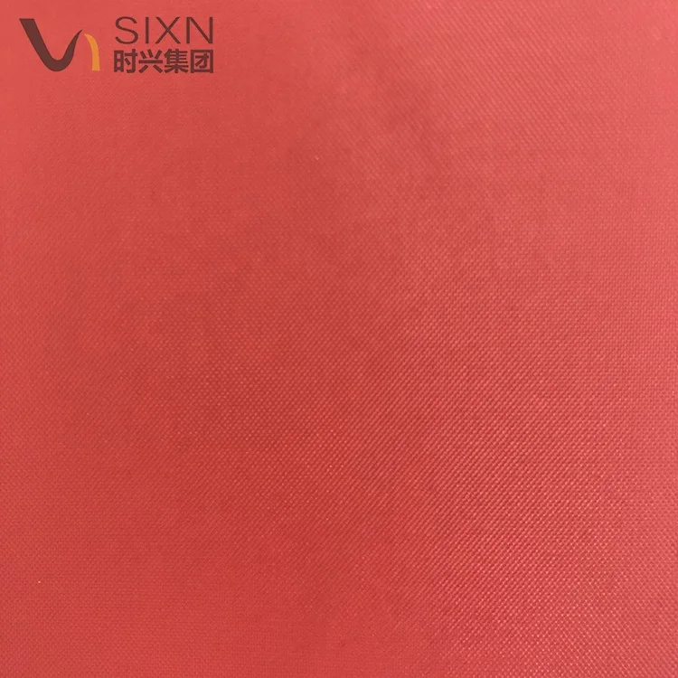 Factory Polyester 190T Taffeta Waterproof  Silver Coated Umbrella Nectarine fabric