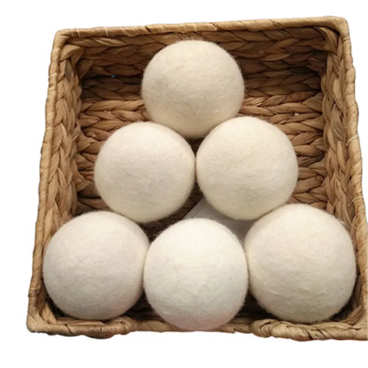 
factory sales Wool balls washing balls New Zealand Wool Felt Dryer Washing Ball for Laundry 