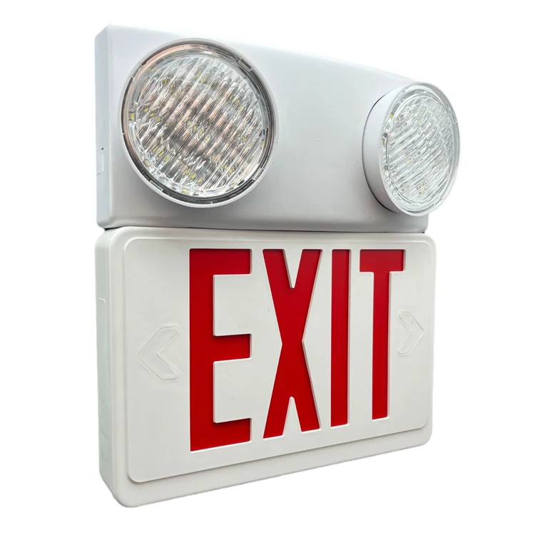 6W 3hs Australia led fire emergency light wall mounted led exit sign emergency light