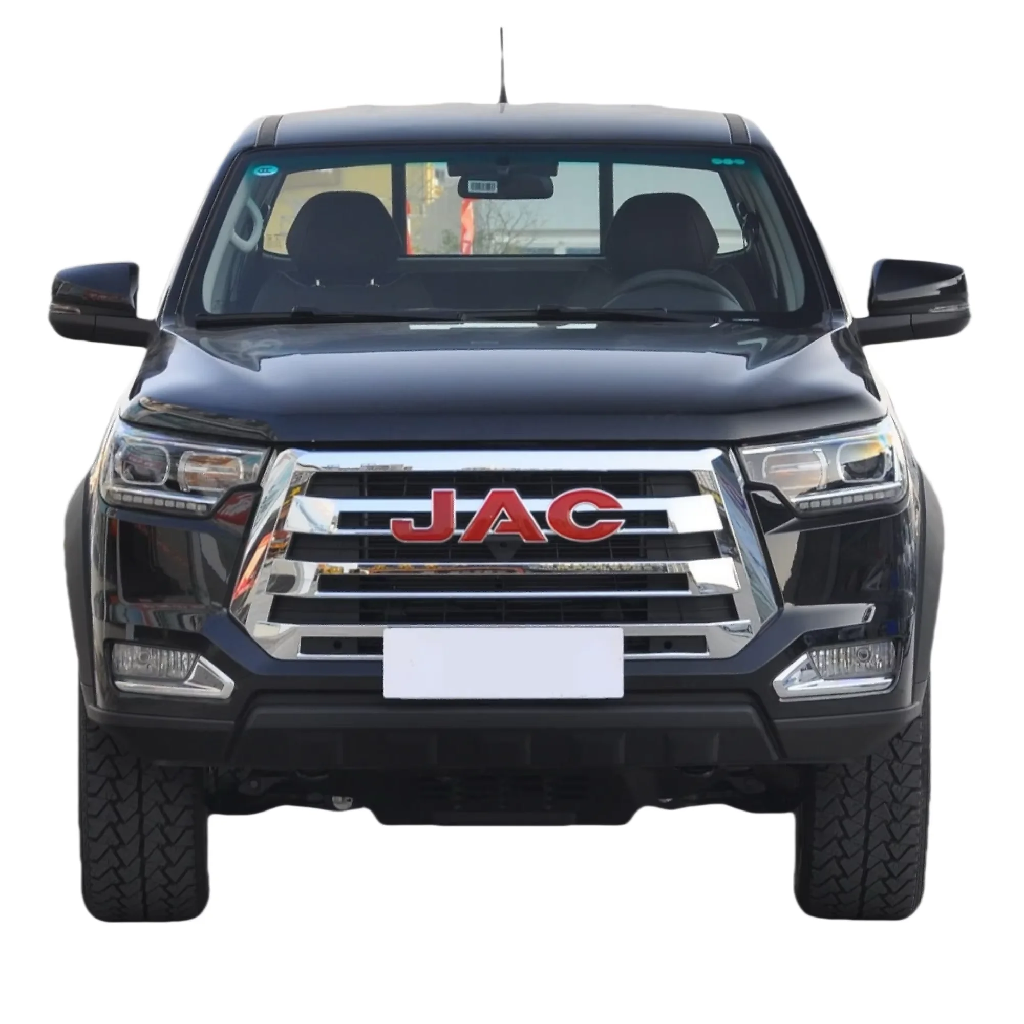 2022 JAC T8 Diesel Pickup Truck Manual 6-Speed Transmission AWD Drive R18 Tire Size with Rear Camera Used Car Chinese-Made