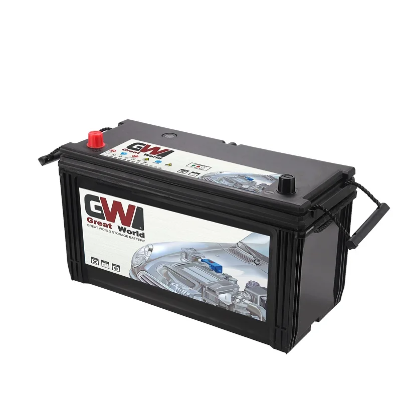 High Quality 12V 100Ah Solar Auto Battery Maintenance Free Starter Stop Car Batteries For Cars Supplier