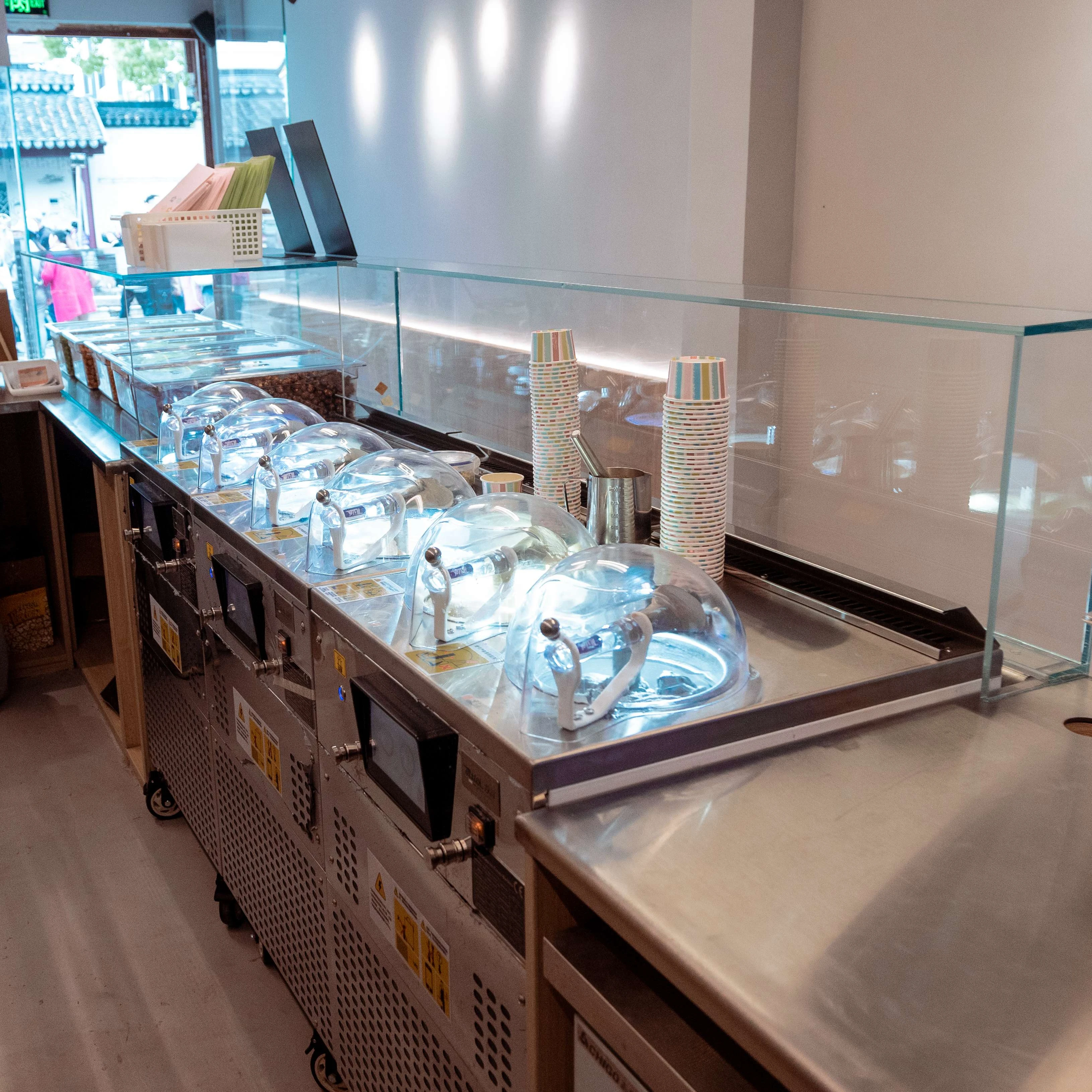 ICE CREAM GELATO Economical Machine MODEL: GALAXY EC2 TD 2023 Commercial Hard Ice Cream Machine Batch Freezer Gelato Machine