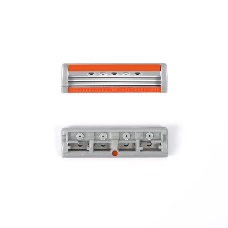 V3 Razor 4 Cartridges Refill Replaceable Shaving Blade Razor