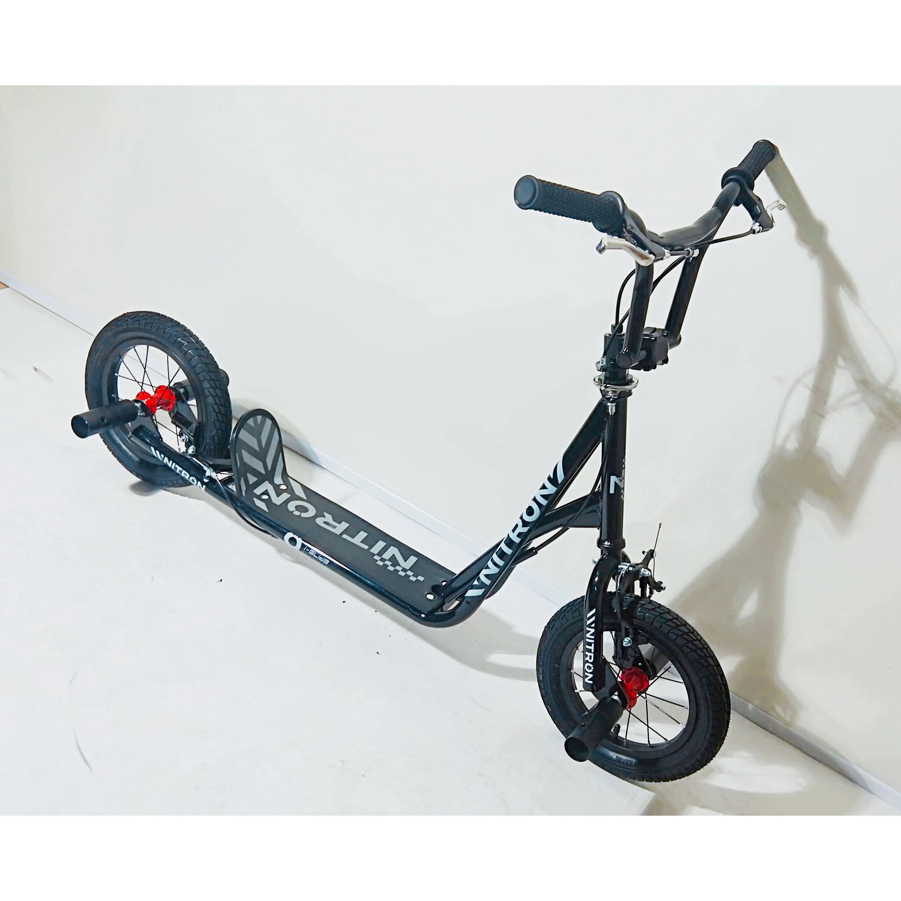 Wholesale scooters design children kick kid scooter for sale Air Tire Two Wheels Folding Dirt Scooter