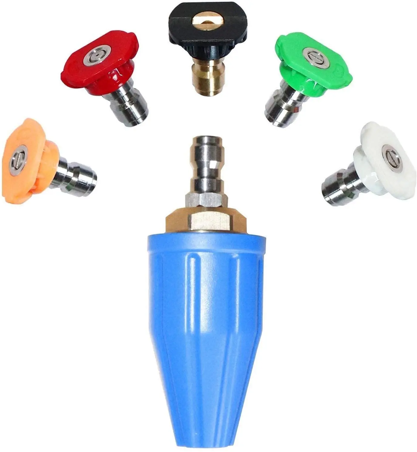 4000 PSI Turbo Nozzle High Pressure Washer Quick Connect Rotating-Rotary Spray