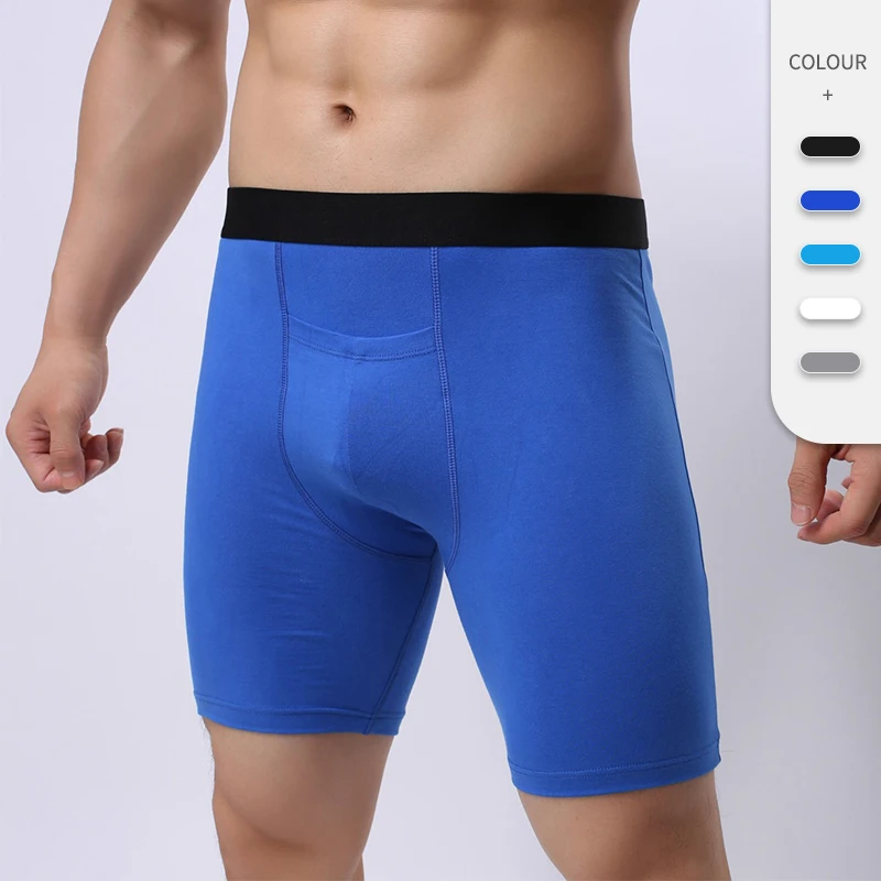 Maxesc OEM ODM Low Rise Customized Ice Silk Sexy Lace Mens Bikini Elephant Trunk Boxer Brief Underwear With Hole In Front