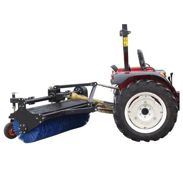 Factory price high efficiency pto driven tractor road sweeper