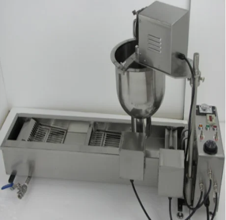 
220v Lokma Machine Commercial Automatic Ball Shape 4 Mini Donut Maker Making Machine 