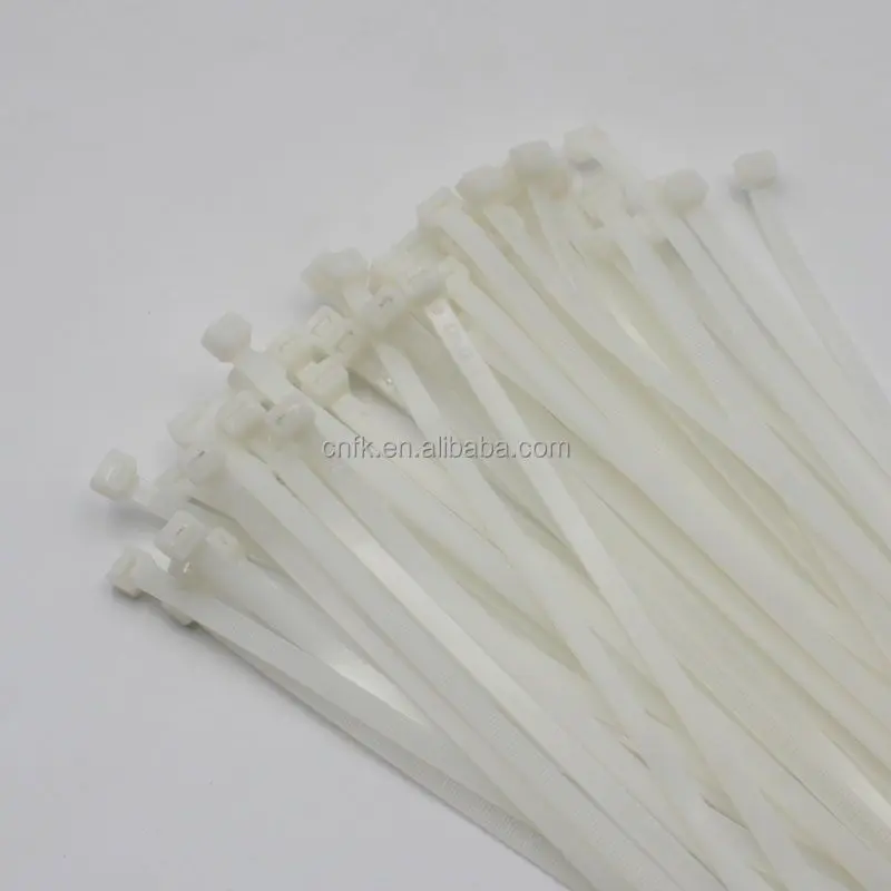 Hot sale 5mm*400mm colour Nylon 66 cable tie black plastic cable tie