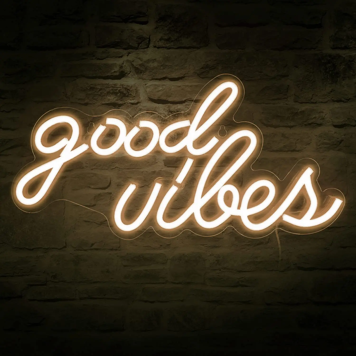 Good Vibes Custom Neon Sign LED Neon Light Decor Bar Party Wedding Decoration