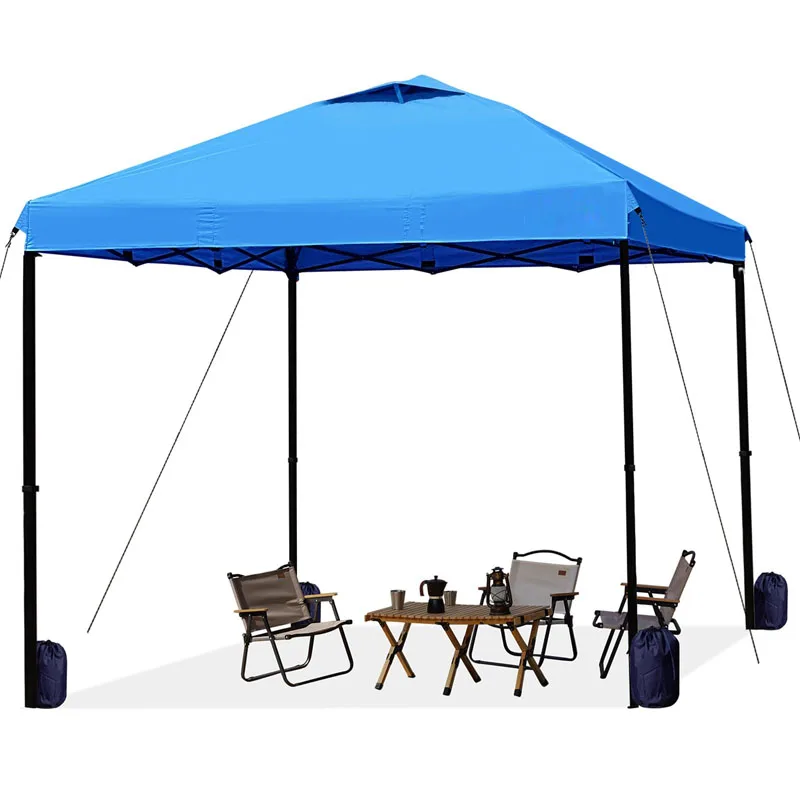 Xieqiao 3X3m Pop up Advertising Canopy Folding Tent Custom Outdoor 10X10 Pop up Trade Show Tent for Business with Flag