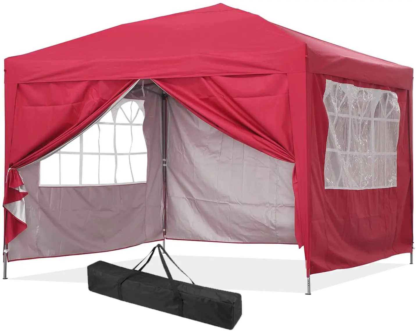 10x10 Выдвижной навес, складной прочный, сумка для переноски, уличная палатка для беседки 3 м