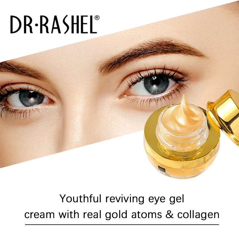 DR.RASHEL 24 K Gold Collagen Youthful Whitening Anti Wrinkle under eye bag removal cream