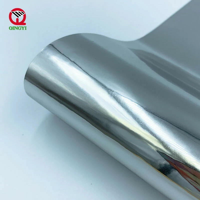 Metallic Self adhes vinyl adhesive film die-cut vinyl paper colorful roll vinilo adhesivo metalizado for cutting plotter